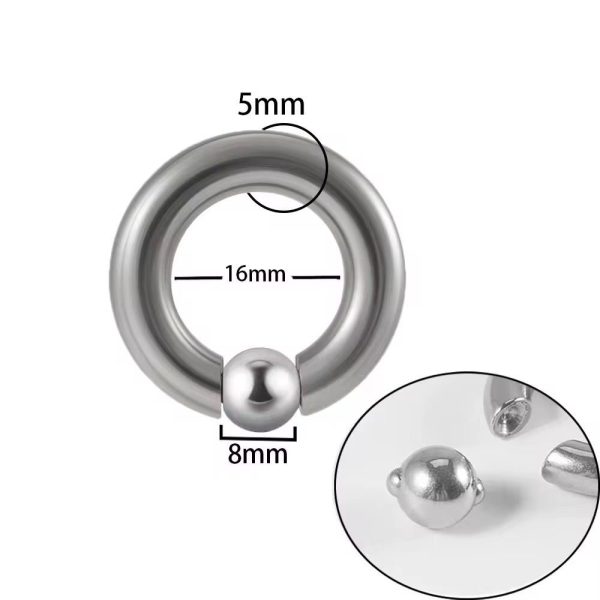 Piercing Captive Alargadora Titânio/T749 - Imagem 2