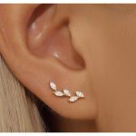 Piercing Labret Aço Galho 5 Zircônia/A738 - Imagem 2