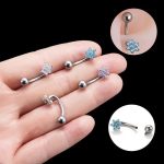 Piercing Umbigo Titânio Flor 6/T733 - Imagem 4
