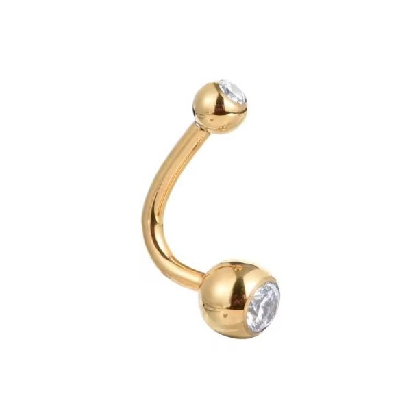 Piercing Banana Titânio Formato J Rosca Interna/T757 - Imagem 5