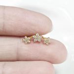 Piercing Aço Cluster Flor/A781