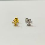 Brinco Titânio Borboleta/T822