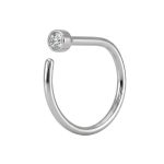 Piercings D-Ring Titânio com Zircônia/T177 - Imagem 2