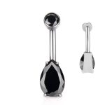 Piercing Umbigo Titânio Formato Gota Zircônia/T324 - Imagem 7
