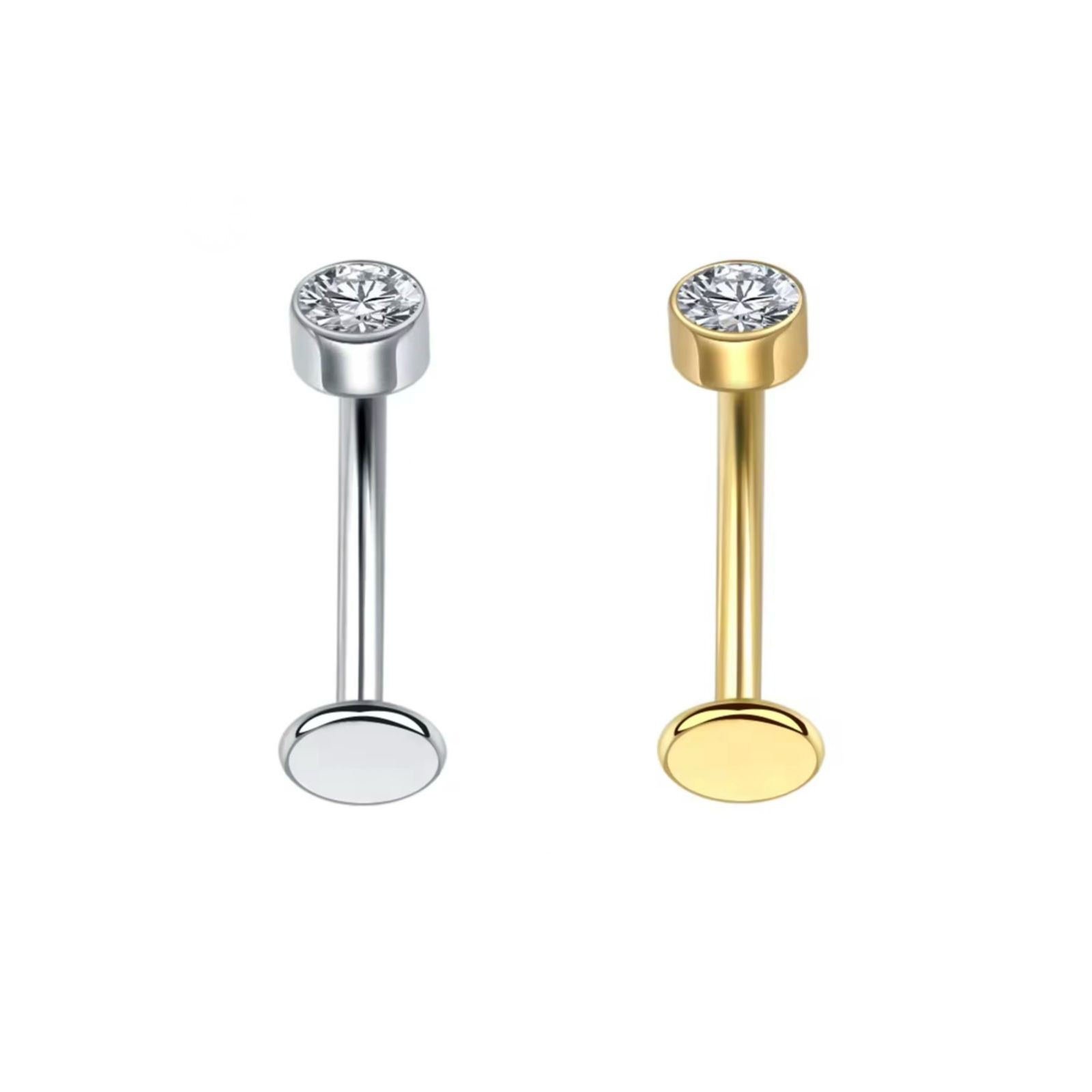 WhatsApp Image 2026-06-30 at 14.10.25 Piercing Banana Floating Titânio Zircônia/T813 - Imagem 1
