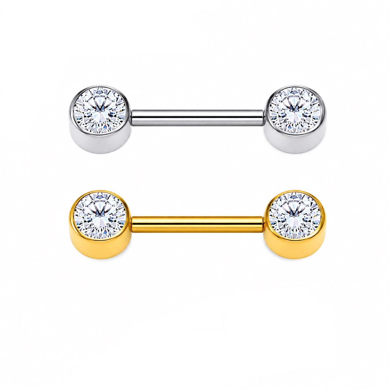 WhatsApp Image 2026-07-17 at 15.08.15 Piercing Mamilo Titânio Rosca Interna/T166 - Imagem 1
