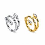 Piercing Argola Titânio Clicker Duplo Efeito /T211