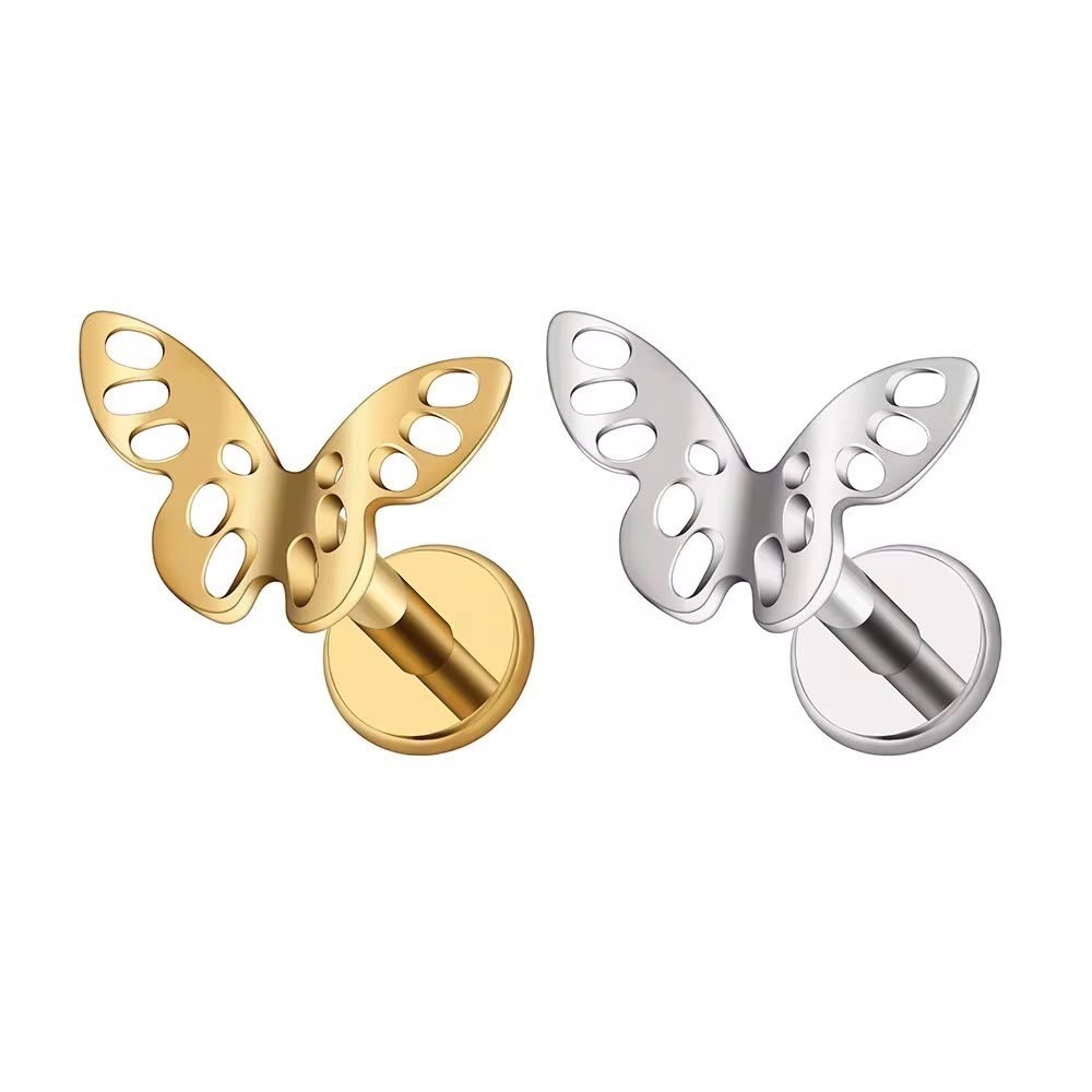 WhatsApp Image 2026-07-30 at 10.20.02 Piercing Labret Titânio Borboleta/T347 - Imagem 1