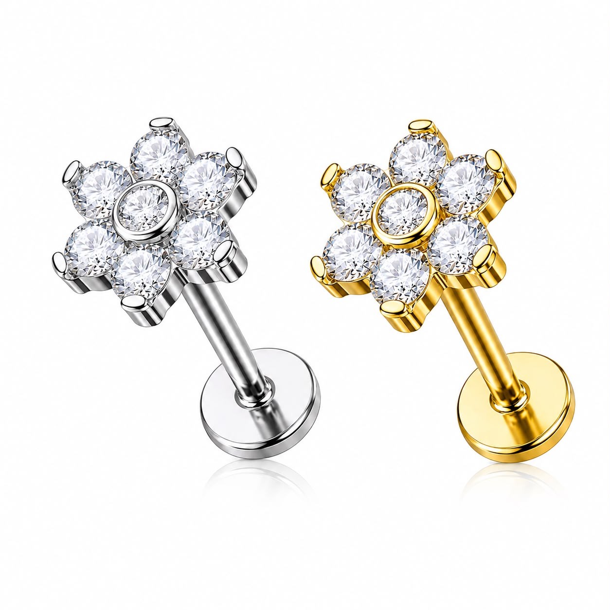 WhatsApp Image 2026-08-07 at 15.36.16 Piercing Labret Titânio Flor 6 Petálas /T308 - Imagem 1