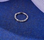 Piercing Argola Frontal com Zircônia/T981 - Imagem 2
